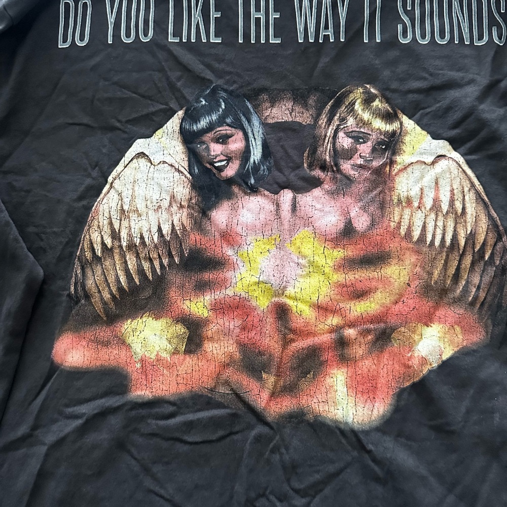 Travis Scott Black Long Sleeve Tee original from concert in Atlanta never worn
